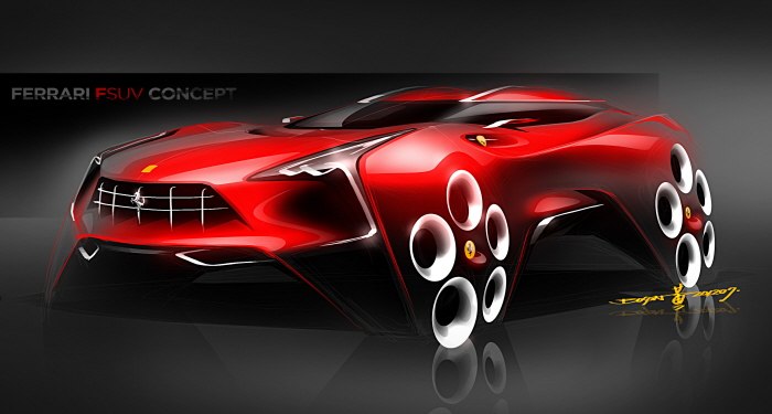 کانسپت,Ferrari FSUV,Ferrari,FSUV,Concept