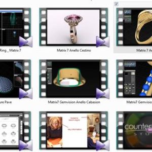 آموزش نرم افزار ماتریکس Gemvision.Matrix7 tutorials
