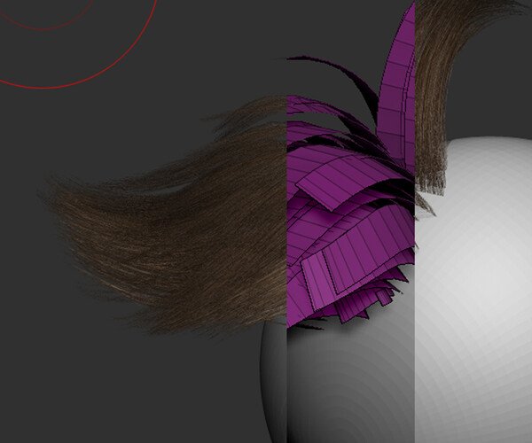 پلاگین Real time Hair