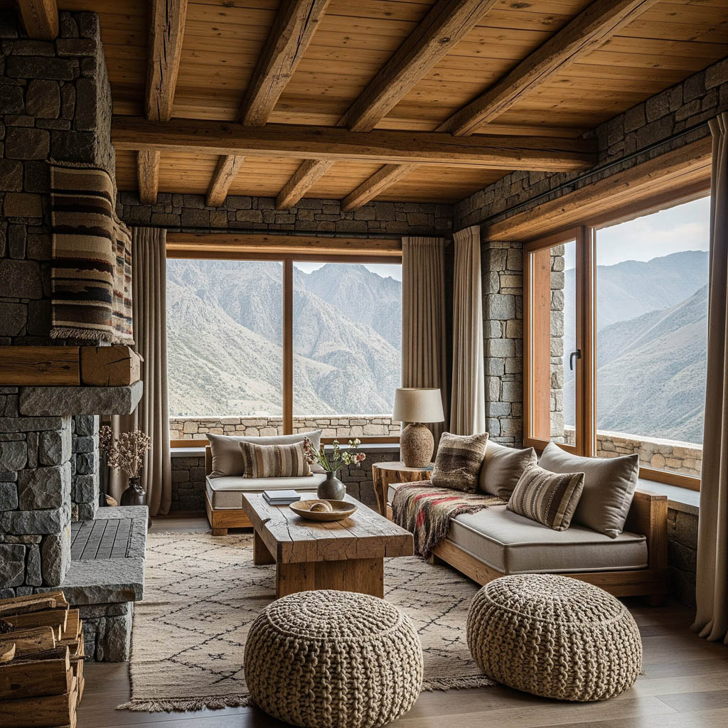 دکوراسیون داخلی روستیک (Rustic)