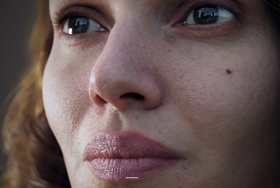 تنظیمات Subsurface Scattering برای رندر صورت