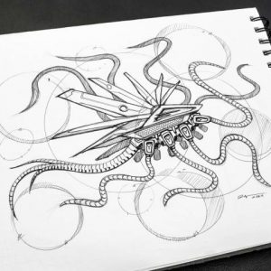 Sketches by Ryan Nguyen