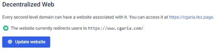 ریدایرکت کردن دامنه تزوس