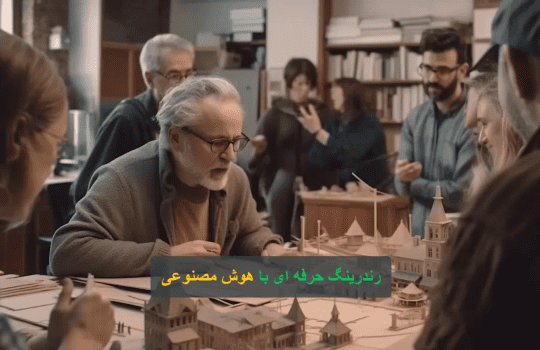 رندرینگ با استفاده از هوش مصنوعی