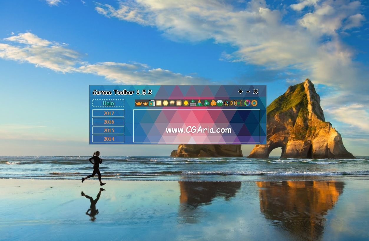 دانلود نوار ابزار کرونا Corona Toolbar