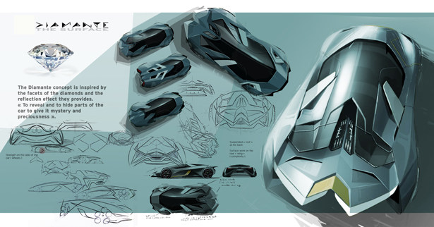 کانسپت لامبورگینی دیامنته برای سال 2023 - Lamborghini Diamante concept for the year of 2023